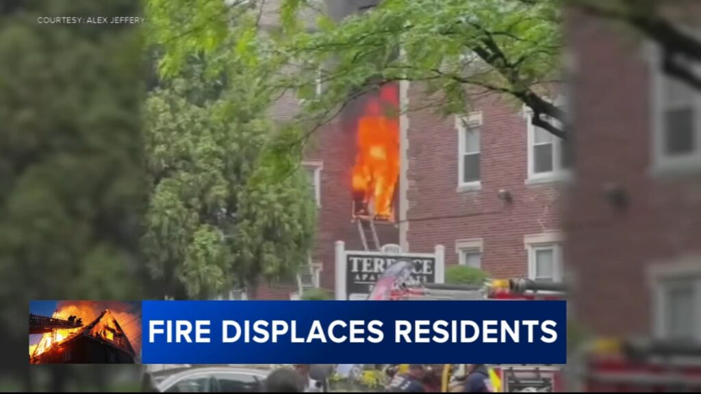 Apartment Building Fire in West Philadelphia Leaves Over 100 Residents Displaced