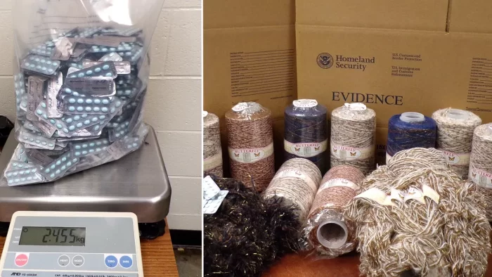 Philadelphia customs officials were shocked, find out what was inside yarn shipment